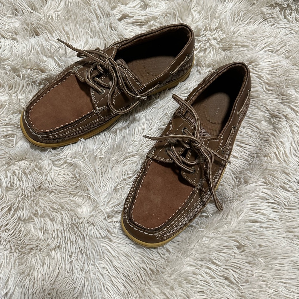 THOM MCAN Brown Boat Shoes